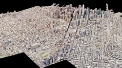San Francisco City Low Poly
