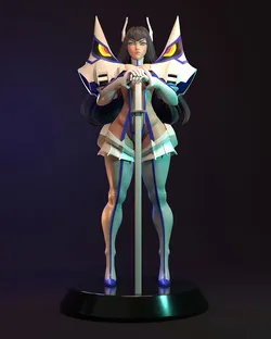 Satsuki Kiryuin - Kill la Kill 3D Print Model in Woman 642350