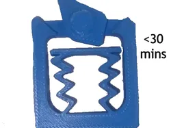 The Supreme Lever Fidget - Free 3D Print Model