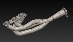 Tubular 3-into-1 Exhaust Manifold Design