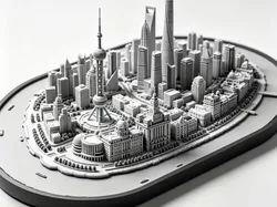 Urban Scene Miniature - Free 3D Print Model