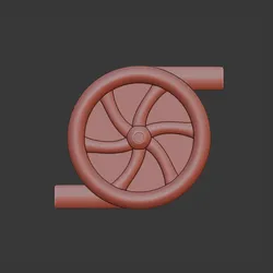 US Navy Gas Turbine System Technician 3d relief .stl file