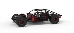 Vintage Dirt late model Race car Base Version 2 Scale 1 to 25 3D Print Model in Vehicle 642423