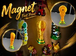 World Cup Magnet (8.5cm) - Free 3D Print Model
