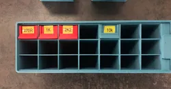 1x3 Square Resistor Box Holder