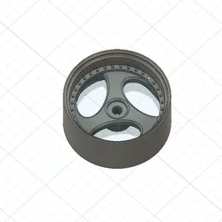 3 spoke wheels RC