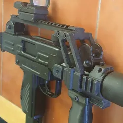 Airsoft Mini Uzi rail system