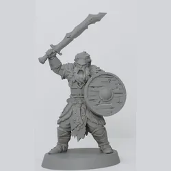 BARBARIANS RAIDERS – Berserker (32mm) DnD + Resin Pre-Supported STL