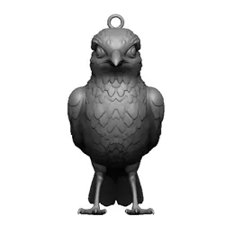 Bird pendant 3D Print Model in Pendants 589303