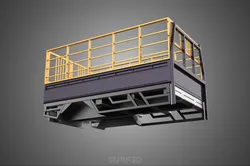 CARGO CAGE PICKUP TRUCK TRANSPORT DELIVERY LOGISTICS COMMERCIAL