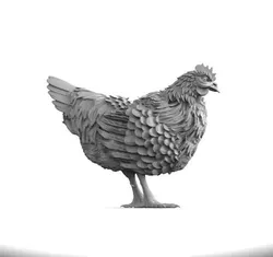 hen sculpture