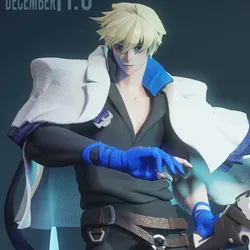 Ky Kiske -Yongblood Sculpture