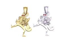 Men Emergency Pendant 3D Printable Model 3D Print Model in Pendants 590441