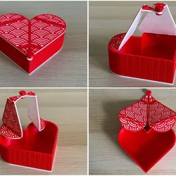 Origami Heart Box