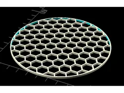 Parametric Hexagonal Grid of Any Size
