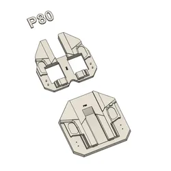 Polymer 80 19 Slide Holster Mold