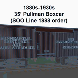 SOO Line Lumber Boxcar (HO SCALE)