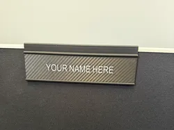 Soporte para placa de nombre de cubículo - Modelo de impresión 3D gratuito