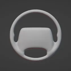 Steering Wheel  fits Chevrolet Camaro 93-02 – STL Scale Model Kit (1:24 / 1:18 / 1:12)