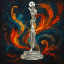 Traditional African Woman Dancing Statue – SoliDRawinGs SG2680