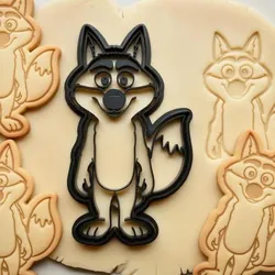 wolf cookie cutter Intermarché