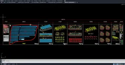 1MW -AC- SOLAR PLANT-Autocad Static Project