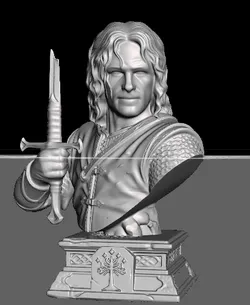 Aragorn bust The Lord of the Rings LOTR ESDLA