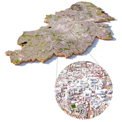 Birmingham Terrain city United Kingdom