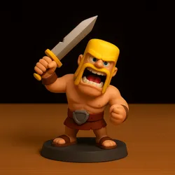 Clash royale barbarian