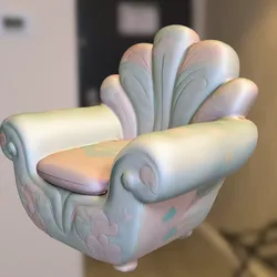 Cloud Shell Armchair