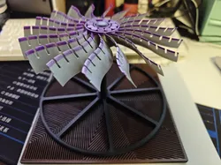 Compañero del purificador de aire, turboventilador y soporte - Modelo de impresión 3D gratuito