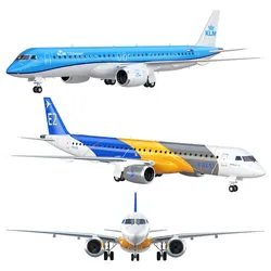 Embraer E195 E2 aircraft