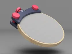 Embroidery hoop holder