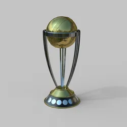 ICC Cricket World Cup Trophy 3D Print Model in Other 593412