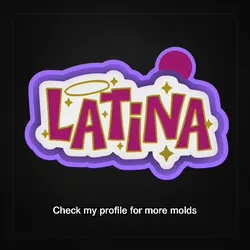 💃✨ Latina – Freshie, Resin & Candle Mold