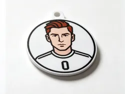 Llavero de Mesut Özil - Llavero de estrella de fútbol e imán de nevera - Copa Mundial 2026 Estados Unidos-Canadá-México - Modelo de impresión 3D gratuito