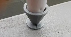 Parasol socket and plug