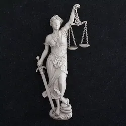 Statue of the law of Themis