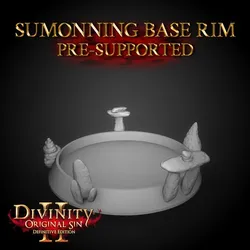 Summon spell base rim (for 25mm base)