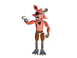 Withered Foxy Action Figure Updated Model