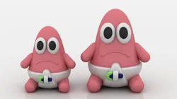 3D baby model 3D Print Model in Toys 596086