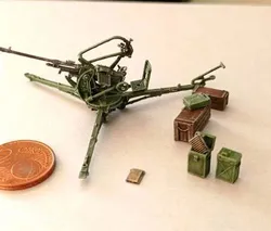 AA gun Breda 20/65 Italian Army
