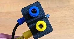 Banana plug bracket