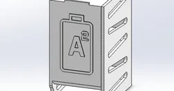 Battery Dispenser - 24x AA - Stackable