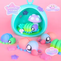 Bug Terrarium STL | Cute Flexi Bugs Variety Pack