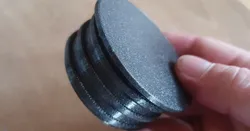 Covercap round , Abdeckkappe rund