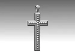 CROSS STYLE PENDANT 3D Print Model in Pendants 595913