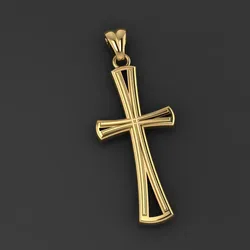 CROSS STYLE PENDANT MODEL 3D Print Model in Pendants 595840
