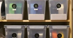 Desiccant container for Ikea 365+ 10.6l box