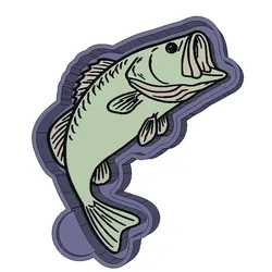 freshie fish STL Mold Housing for Silicone & Resin